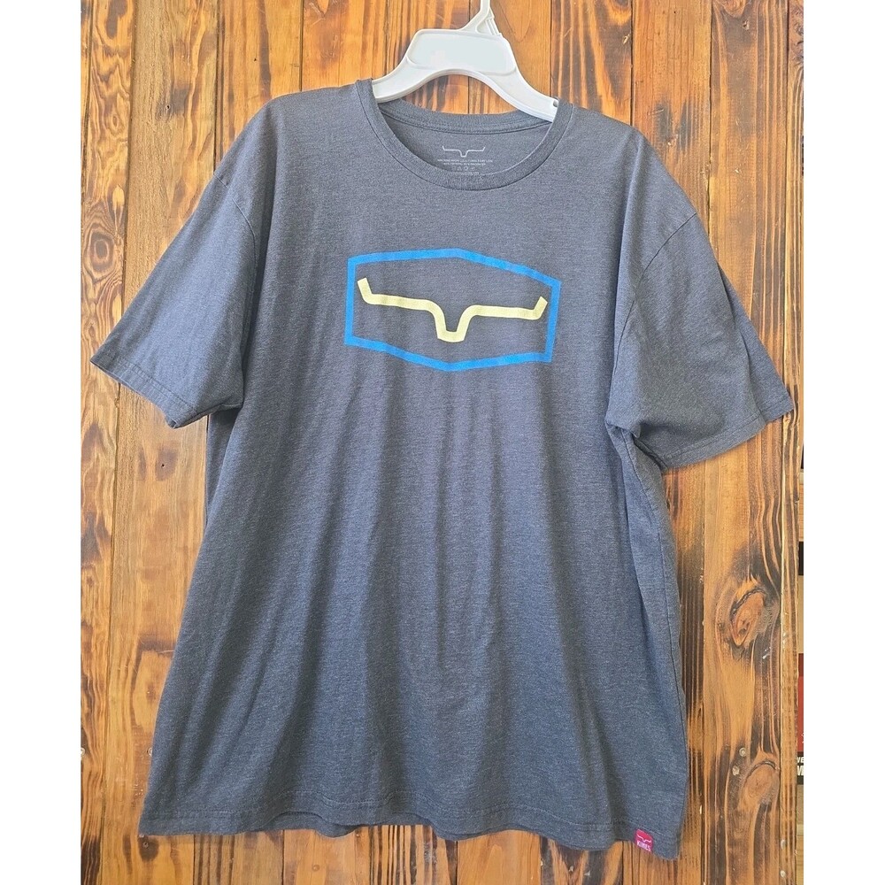 Kimes Ranch Replay Men's Tee Shirt Heather Grey, Size XLarge